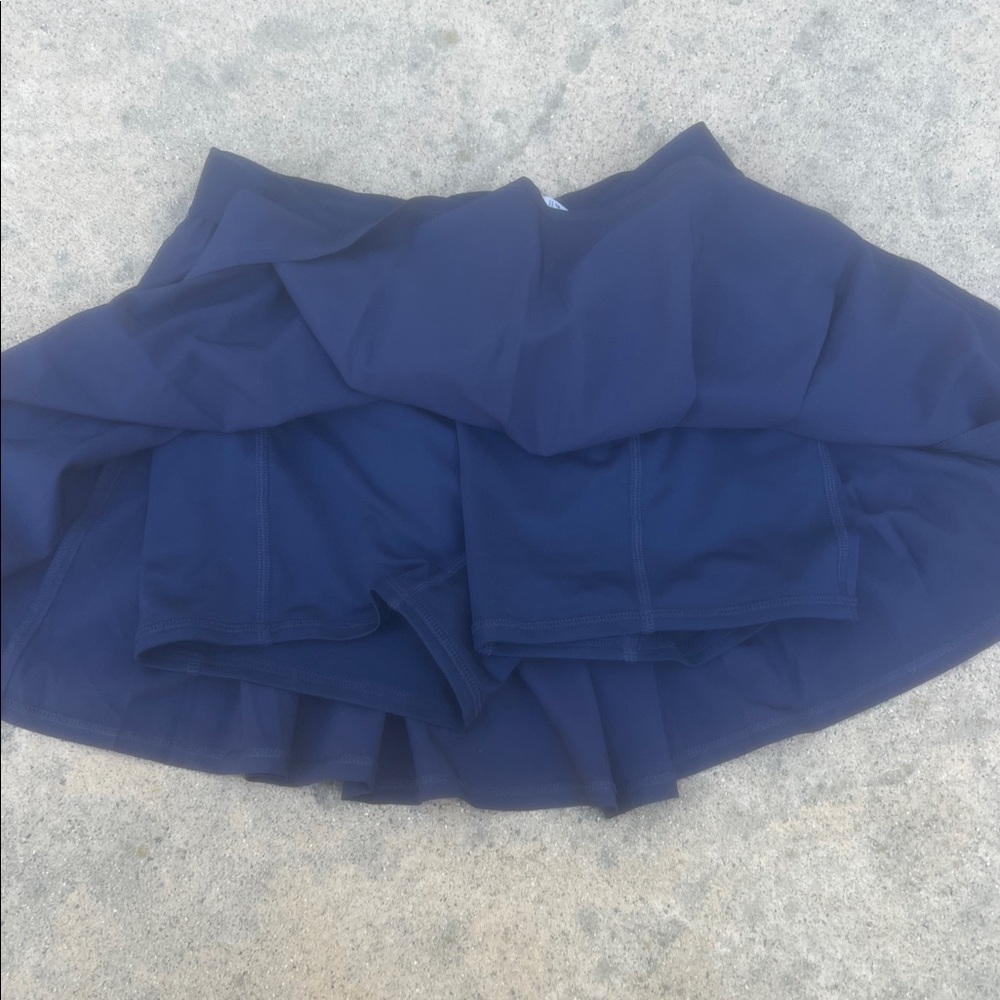 ALO Women's Blue Varsity Pleat Tennis Pickleball Golf Skort Size XS - Picture 4 of 7